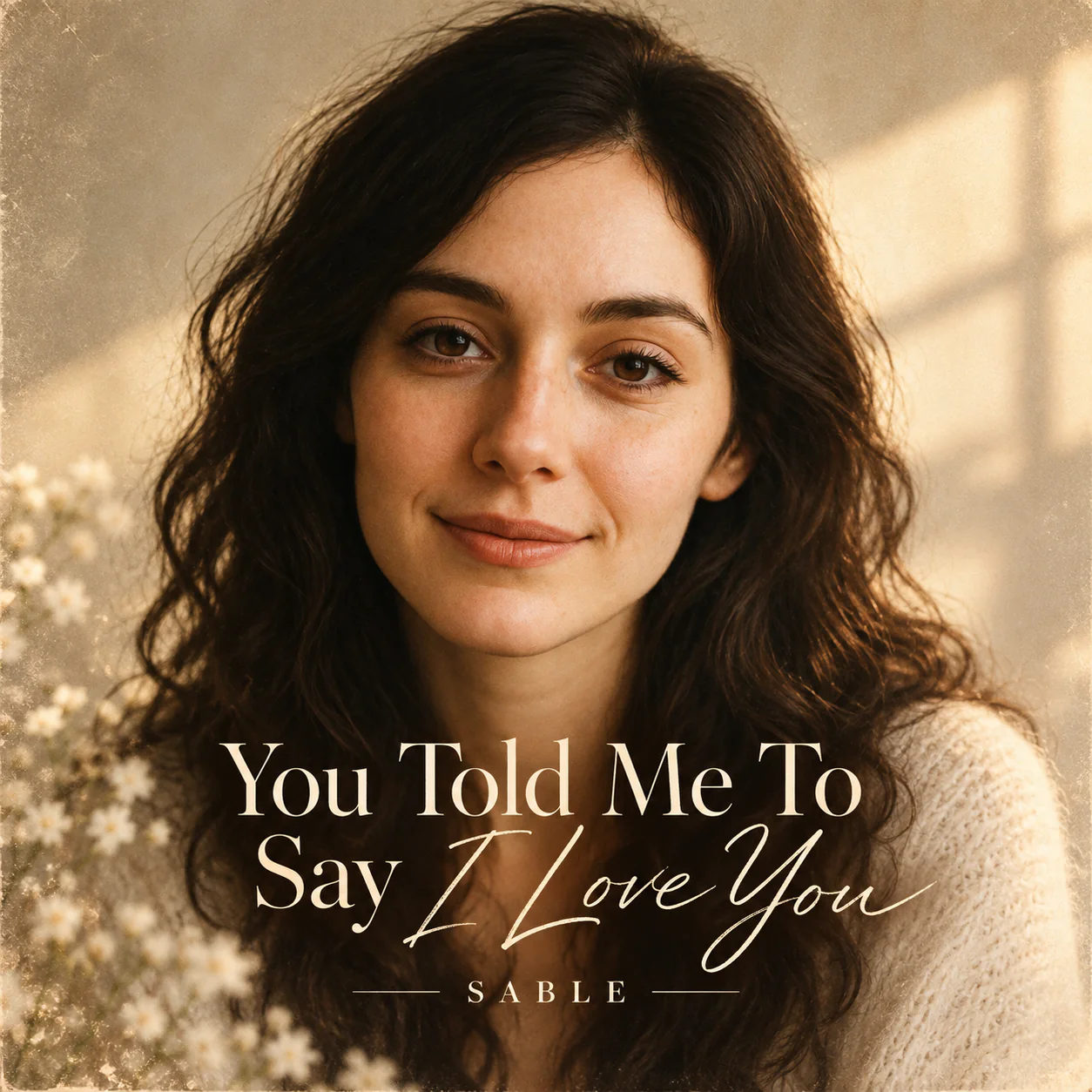 You Told Me To Say I Love You cover art