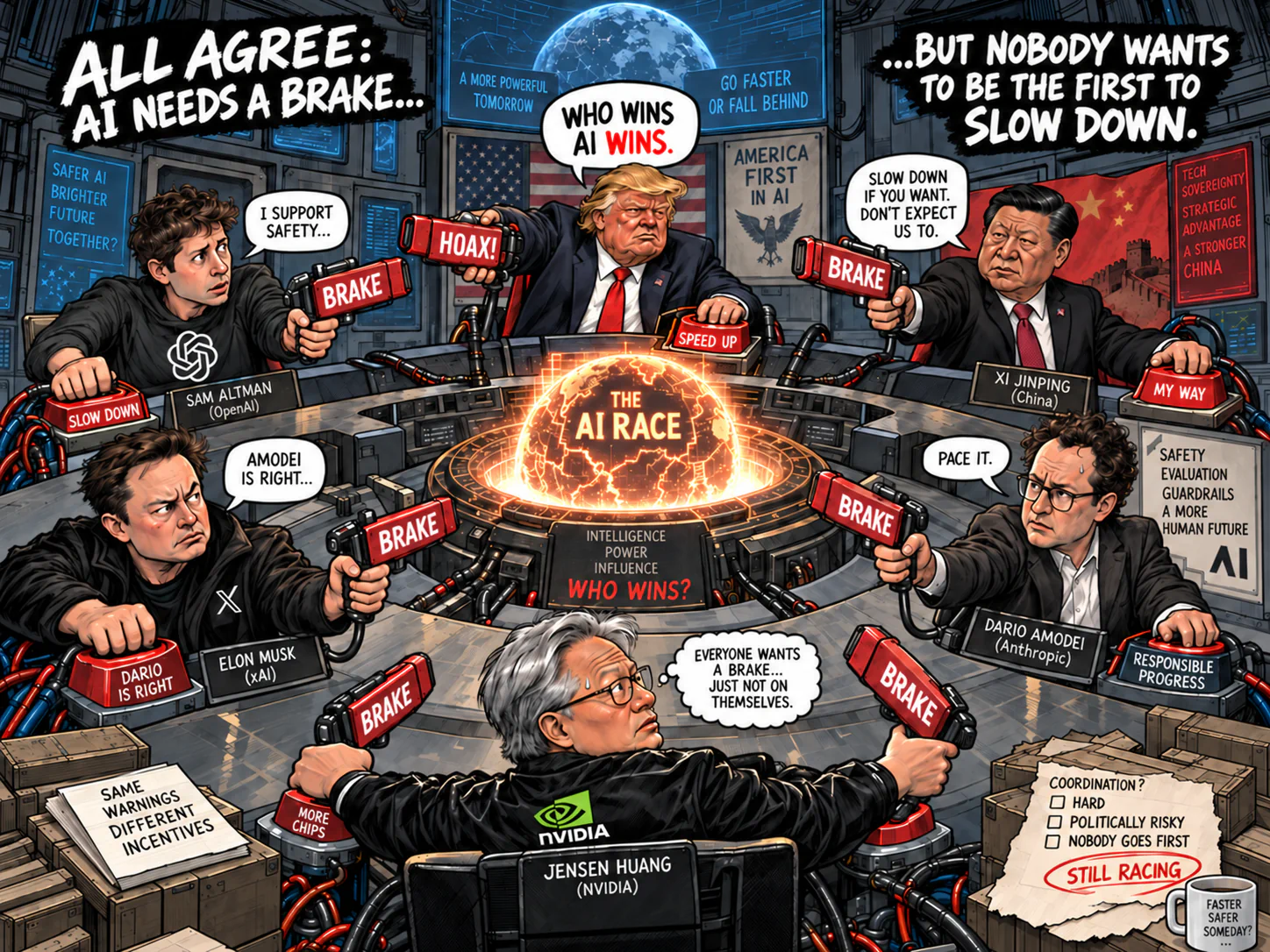 The AI Mexican Standoff